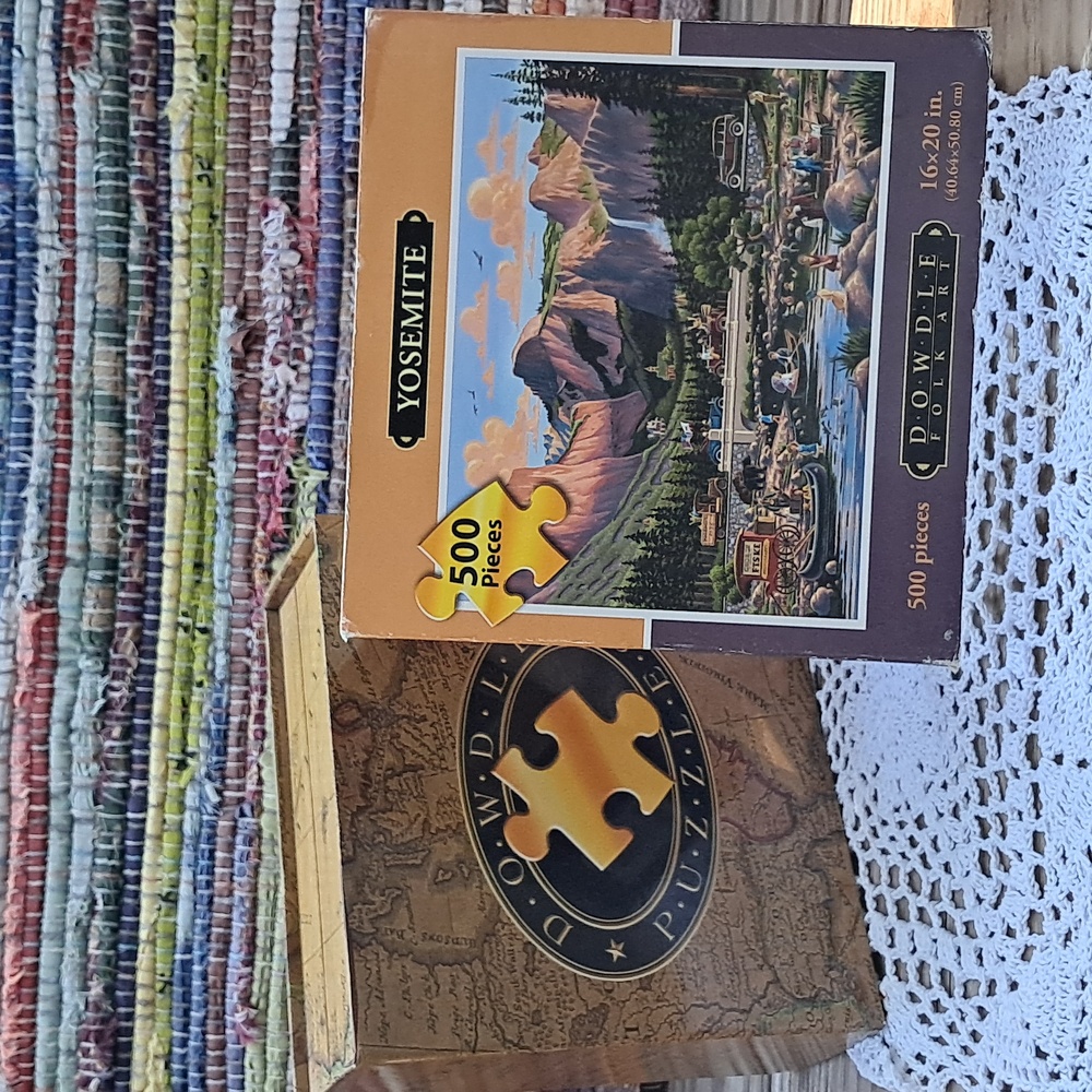 500pc DOWDLE FOLK ART Jigsaw Puzzle "YOSEMITE" by Eric Dowdle - Picture 16 of 17